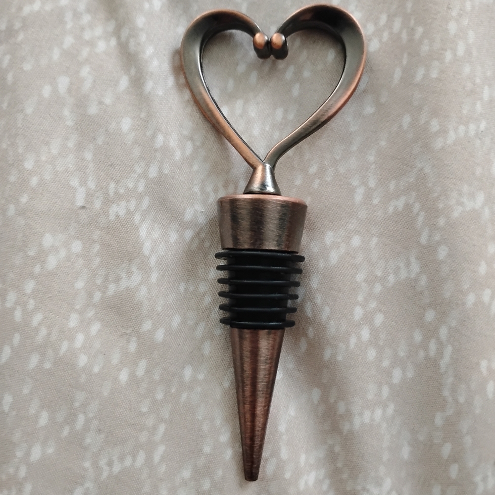 Wine Bottle Stopper NWOT Heart Shaped Bundle Only With Minimum One Item